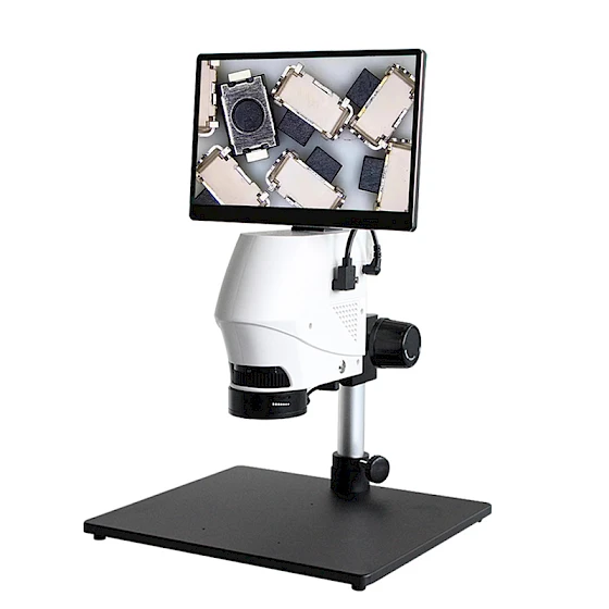 HVS-300P HDMI Integrated Digital Video LCD Microscope with Measuring Software & LED Light
