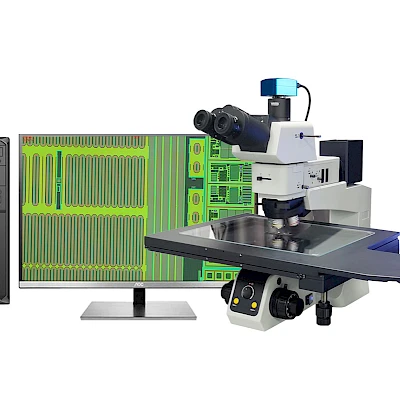 CM120BD Metallurgical Microscope with its USB Camera