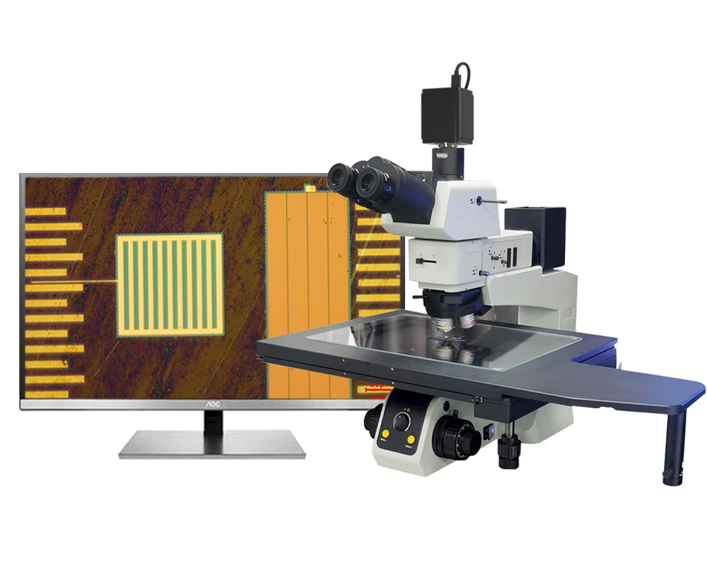 CM120BD-AF Electric Metallurgical Microscope with its 4K Camera