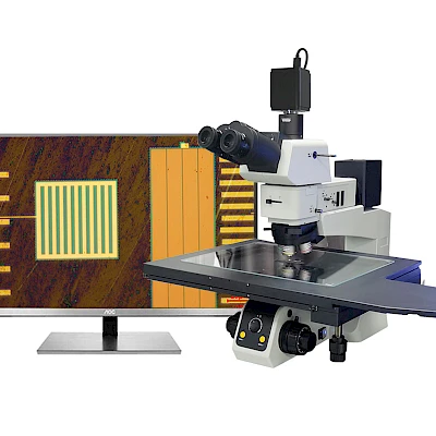 CM120BD-AF Electric Metallurgical Microscope with its 4K Camera