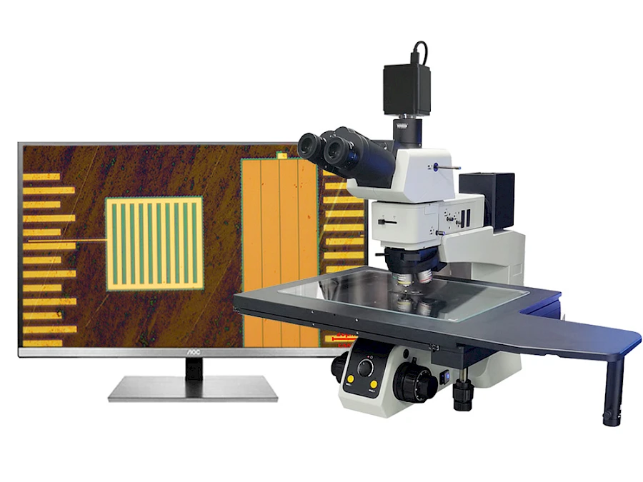 CM120BD-AF Electric Metallurgical Microscope with its 4K Camera
