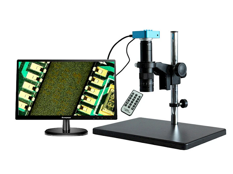 HD1600 with its connected Monocular Microscope
