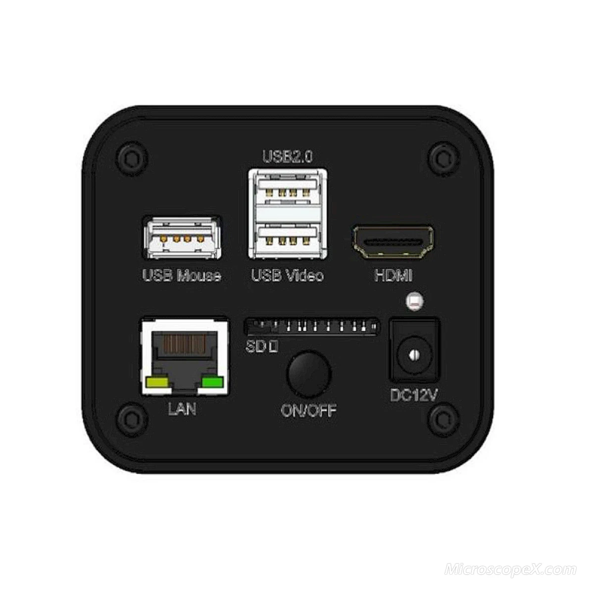 XCAMTOP4K Microscope Camera