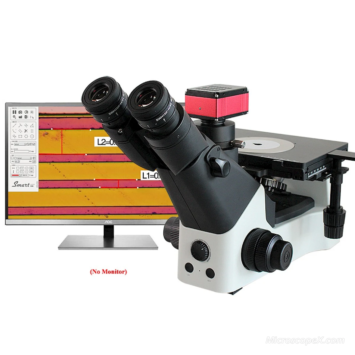 VM2400I Inverted Metallurgical Microscope