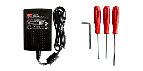 Power Supply &amp; Tools of VM2400I
