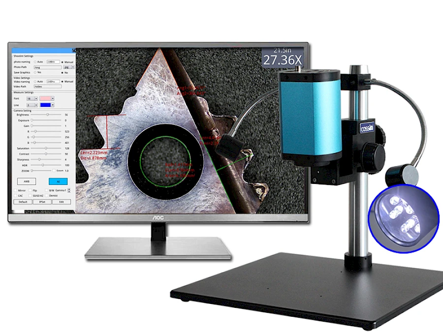 HVS-12V with its Connected Monitor