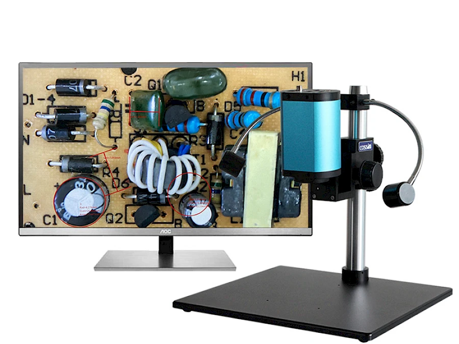 HVS-12V with its Connected Monitor