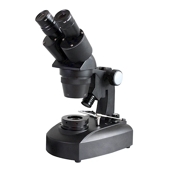 The Front of VGM240 Binocular Gem Microscope
