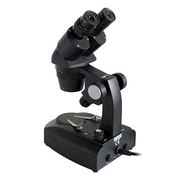 The Back of VGM240 Binocular Gem Microscope