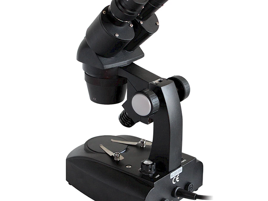The Back of VGM240 Binocular Gem Microscope