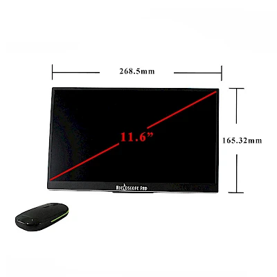 Size of Microscope Monitor YW5612