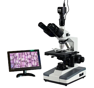 BLD-10A 40X~1000X Digital Trinocular Biological Microscope