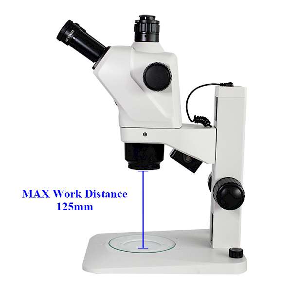 Working Distance of TZW6750-PS