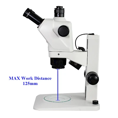 Working Distance of TZW6750-PS