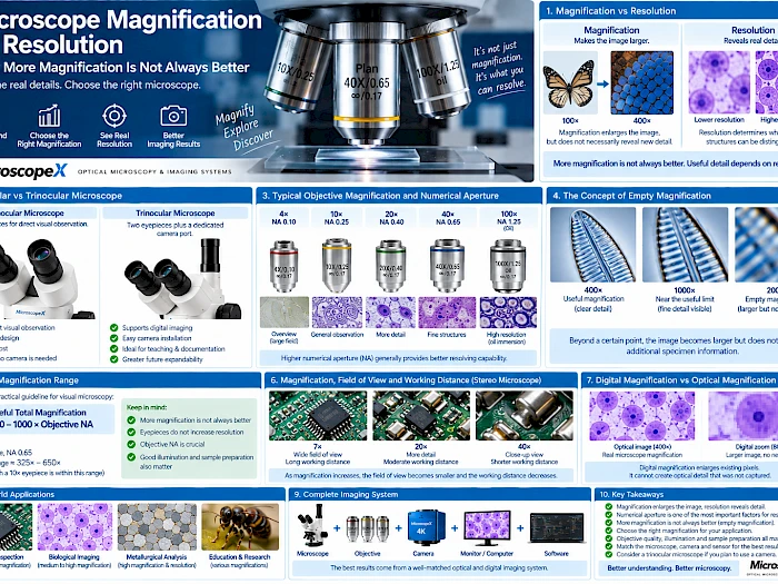 Microscope Magnification vs Resolution: Why More Magnification Is Not Always Better