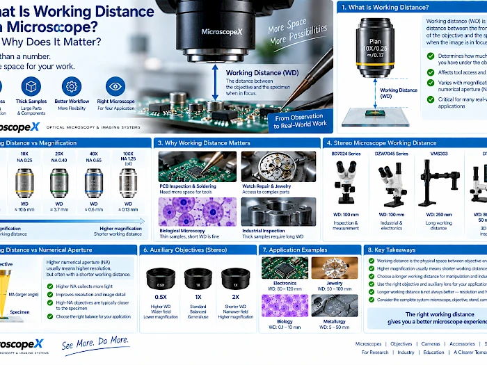 What Is Working Distance in a Microscope and Why Does It Matter?