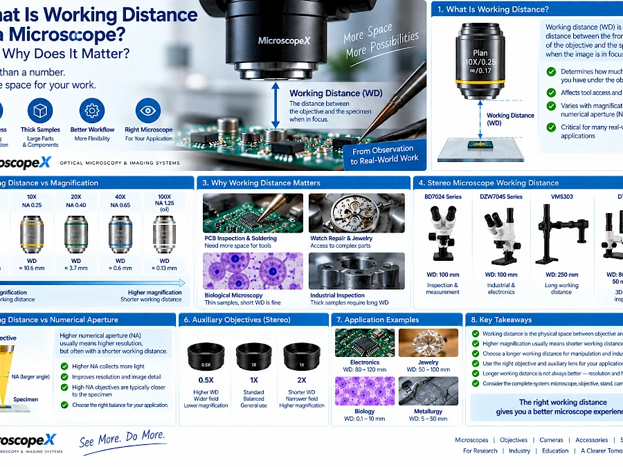 What Is Working Distance in a Microscope and Why Does It Matter?